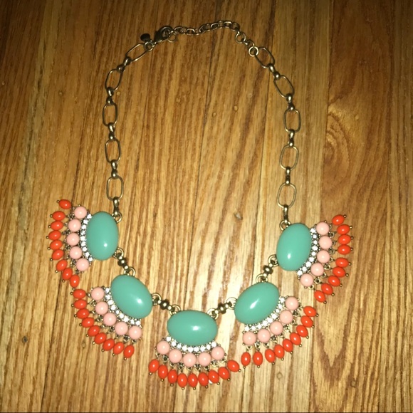J. Crew Jewelry - Jcrew fan fringe necklace